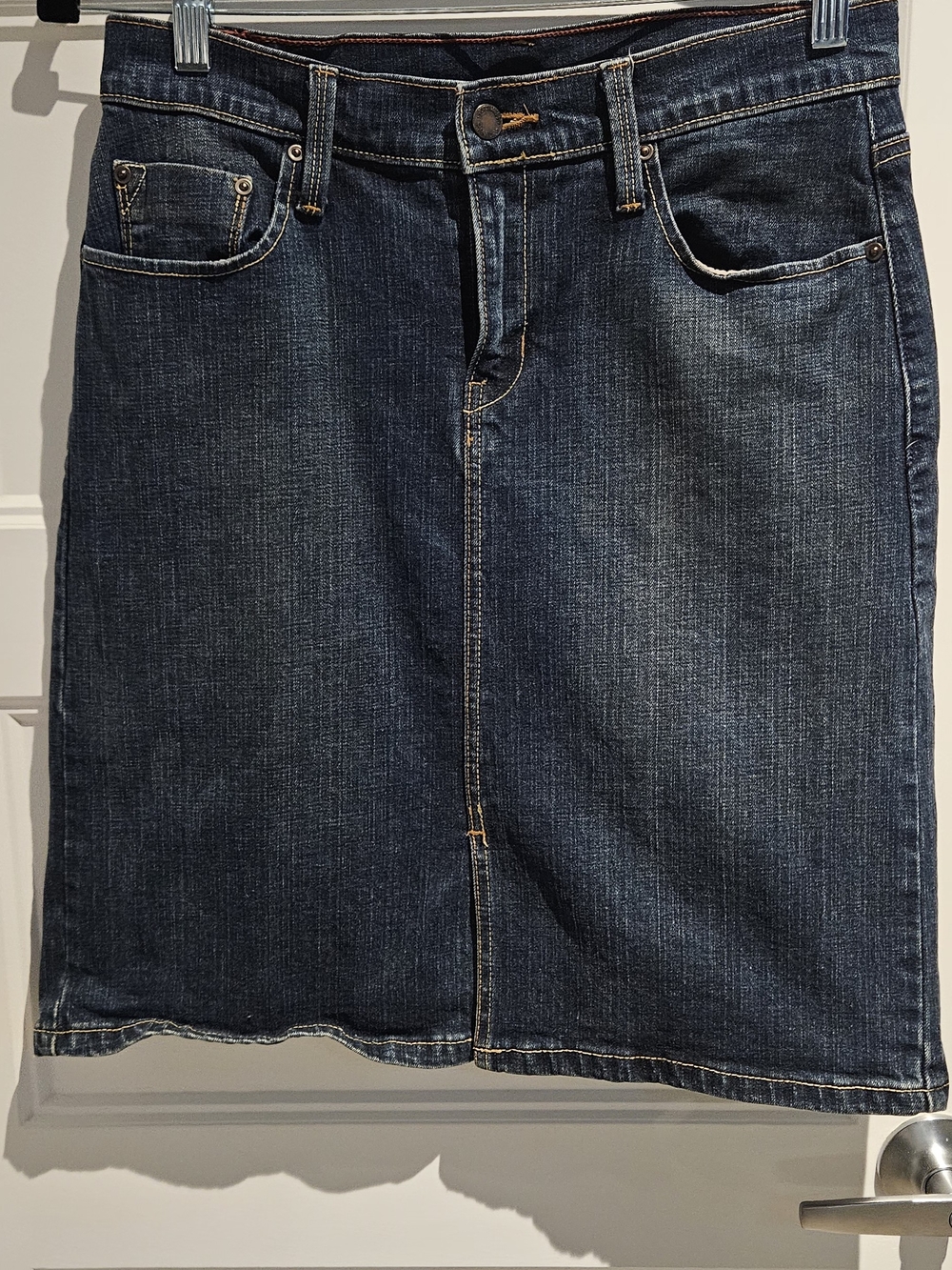 Levi's Dark Blue Denim Skirt
